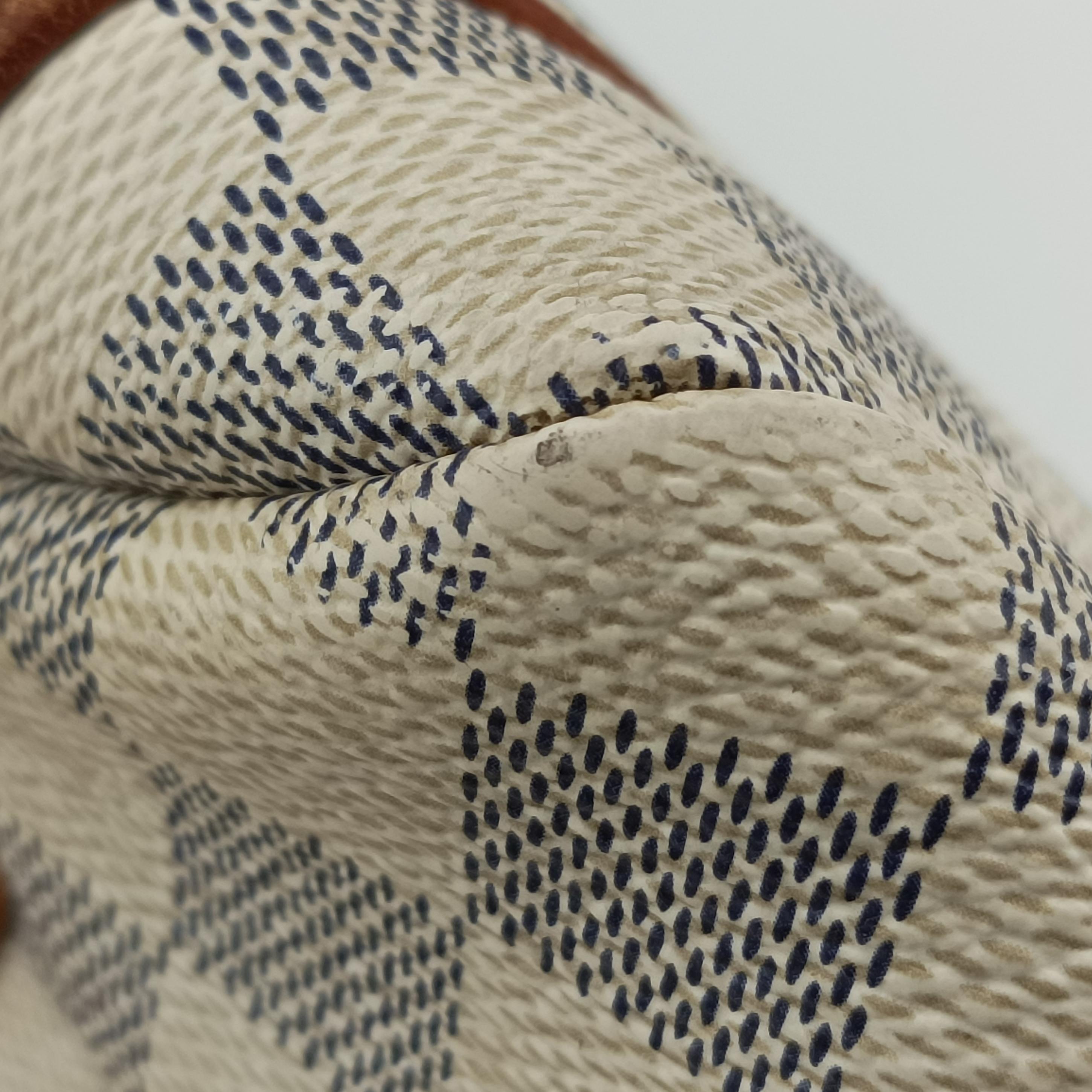 Pre-owned Louis Vuitton TOTALLY MM AZUR Damier Canvas N51262 shoulderbag | stylenewstar