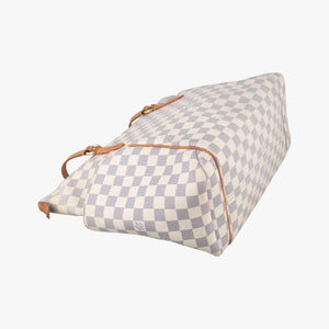 Pre-owned Louis Vuitton TOTALLY MM AZUR Damier Canvas N51262 shoulderbag | stylenewstar