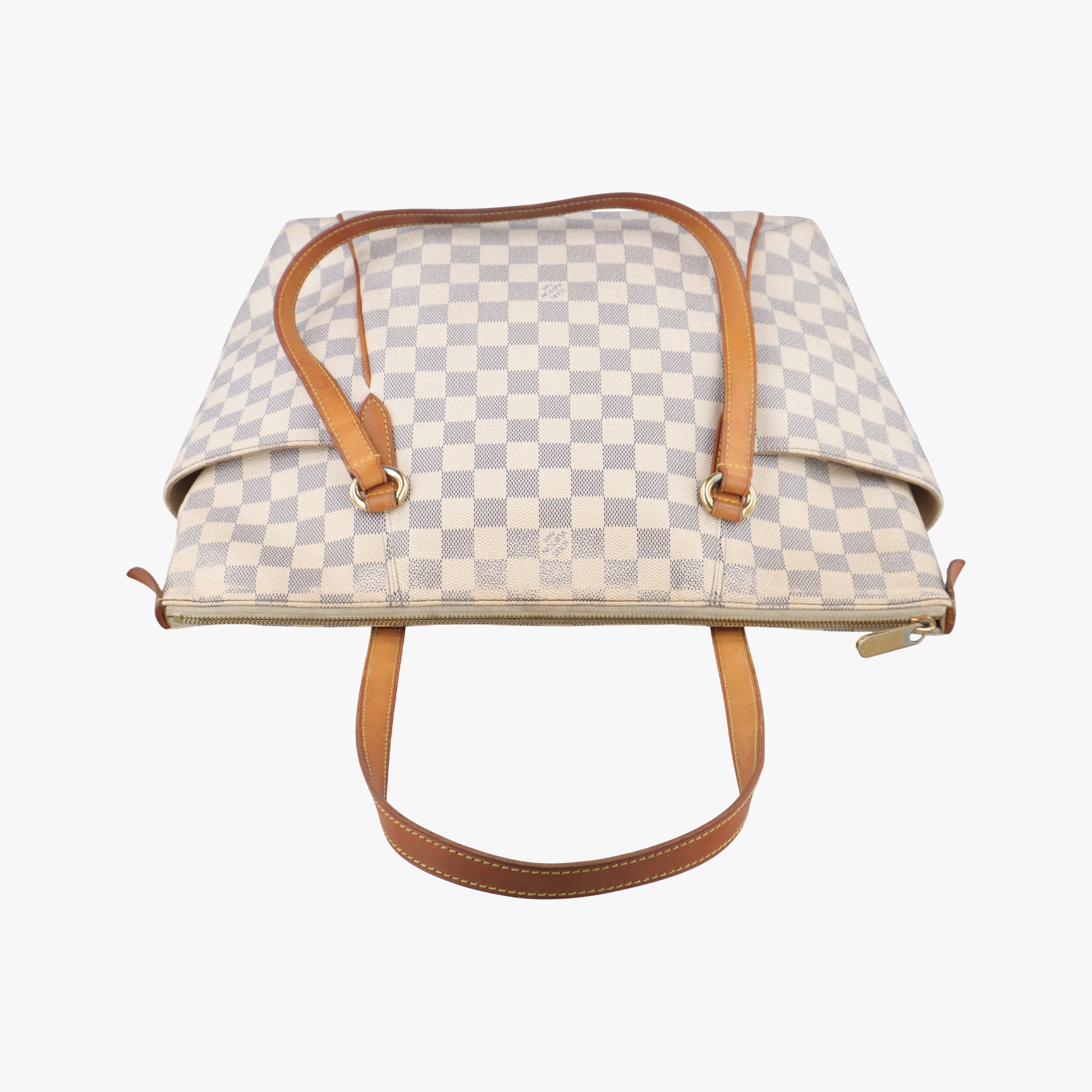 Pre-owned Louis Vuitton TOTALLY MM AZUR Damier Canvas N51262 shoulderbag | stylenewstar