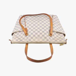 Pre-owned Louis Vuitton TOTALLY MM AZUR Damier Canvas N51262 shoulderbag | stylenewstar