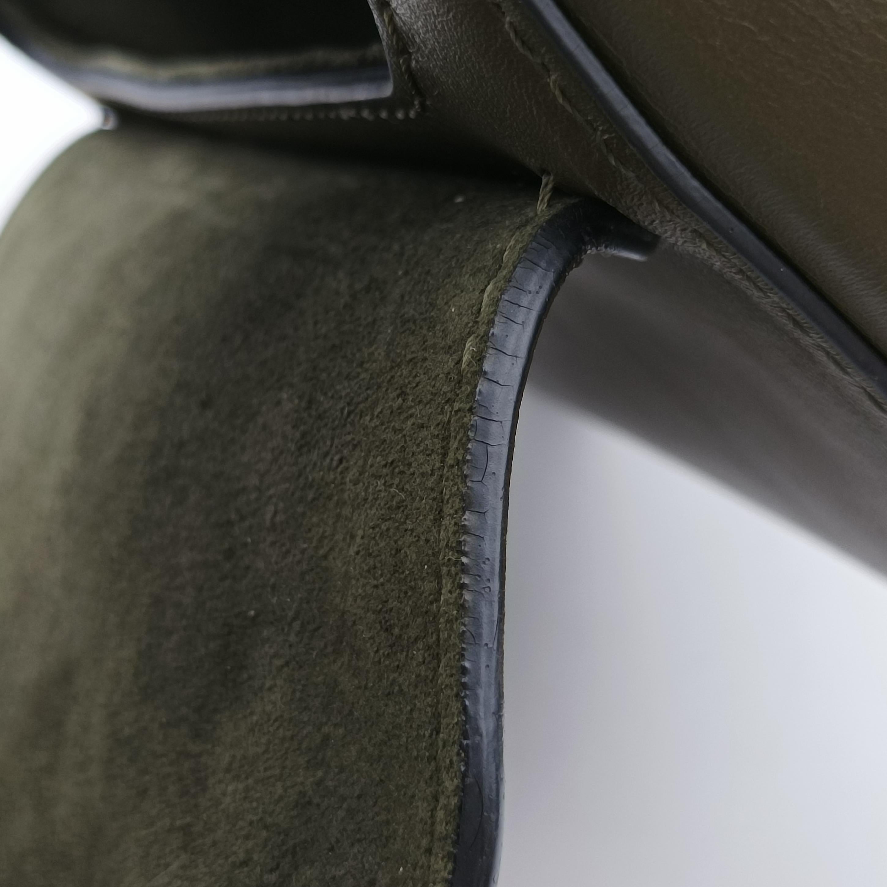 Pre-owned Louis Vuitton Twist PM Green leather M54746 shoulderbag | stylenewstar