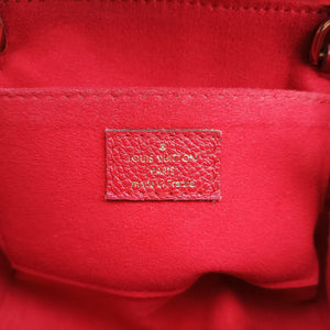 Pre-owned Louis Vuitton Saint-Germain BB red Monogram Empreinte M94553 shoulderbag | stylenewstar