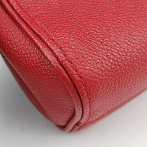 Pre-owned Louis Vuitton Saint-Germain BB red Monogram Empreinte M94553 shoulderbag | stylenewstar