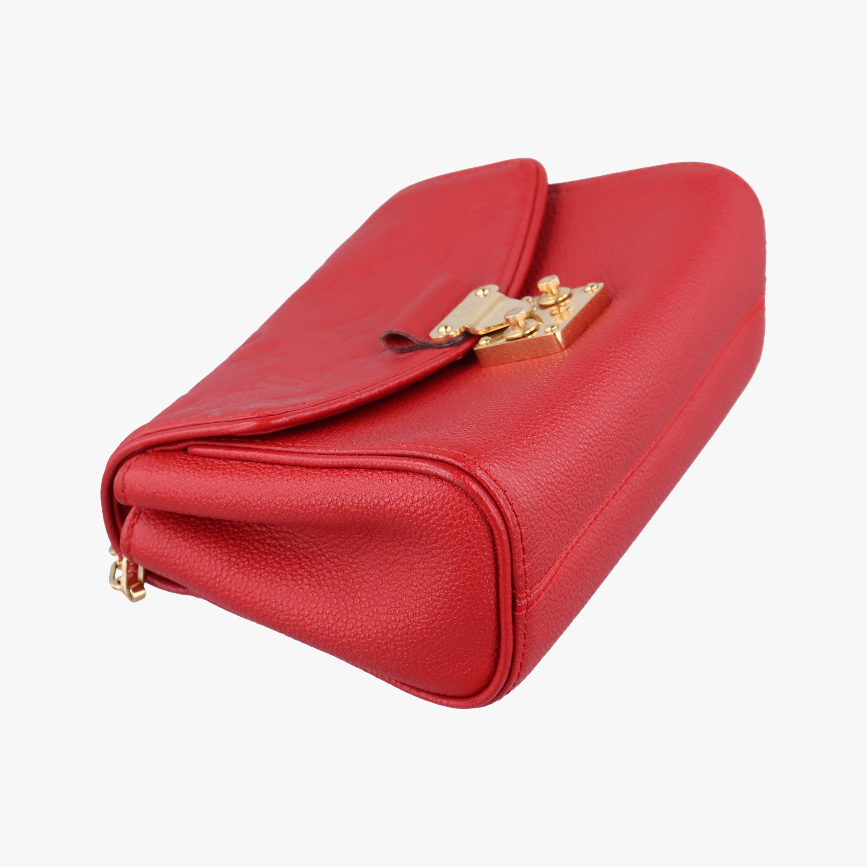 Pre-owned Louis Vuitton Saint-Germain BB red Monogram Empreinte M94553 shoulderbag | stylenewstar