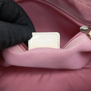 Pre-owned Christian Dior Trotter pink×Multicolour canvas  shoulderbag | stylenewstar