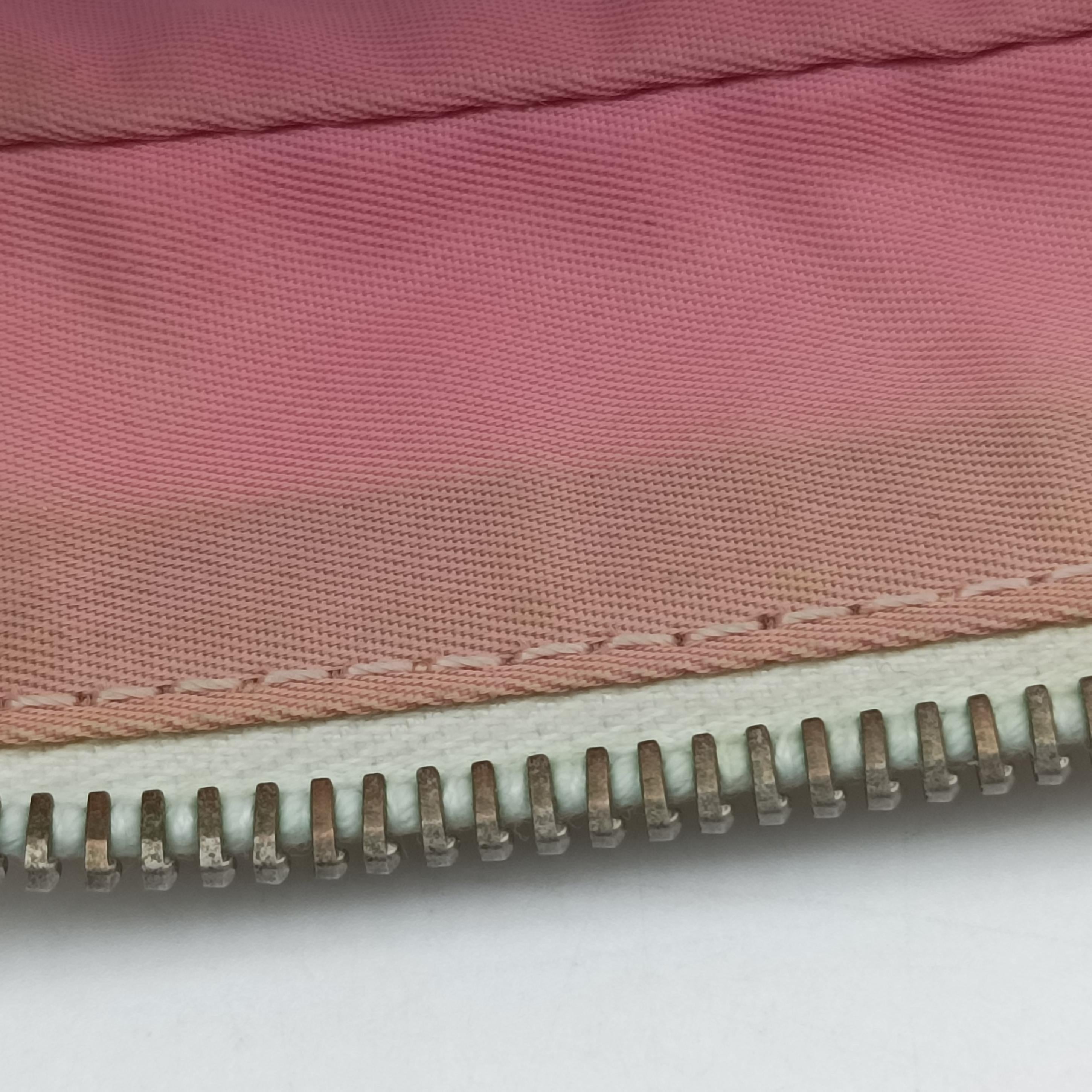 Pre-owned Christian Dior Trotter pink×Multicolour canvas  shoulderbag | stylenewstar