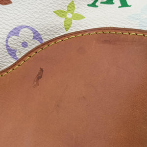 Pre-owned Louis Vuitton JUDY MM white Monogram Multicolor M40255 shoulderbag | stylenewstar