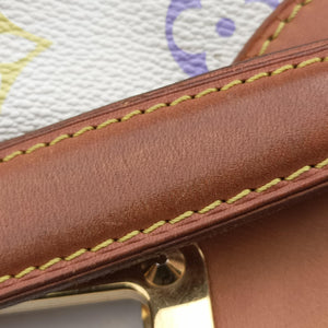 Pre-owned Louis Vuitton JUDY MM white Monogram Multicolor M40255 shoulderbag | stylenewstar