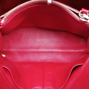 Pre-owned Chanel Matelasse Red Leather A67620 shoulderbag | stylenewstar