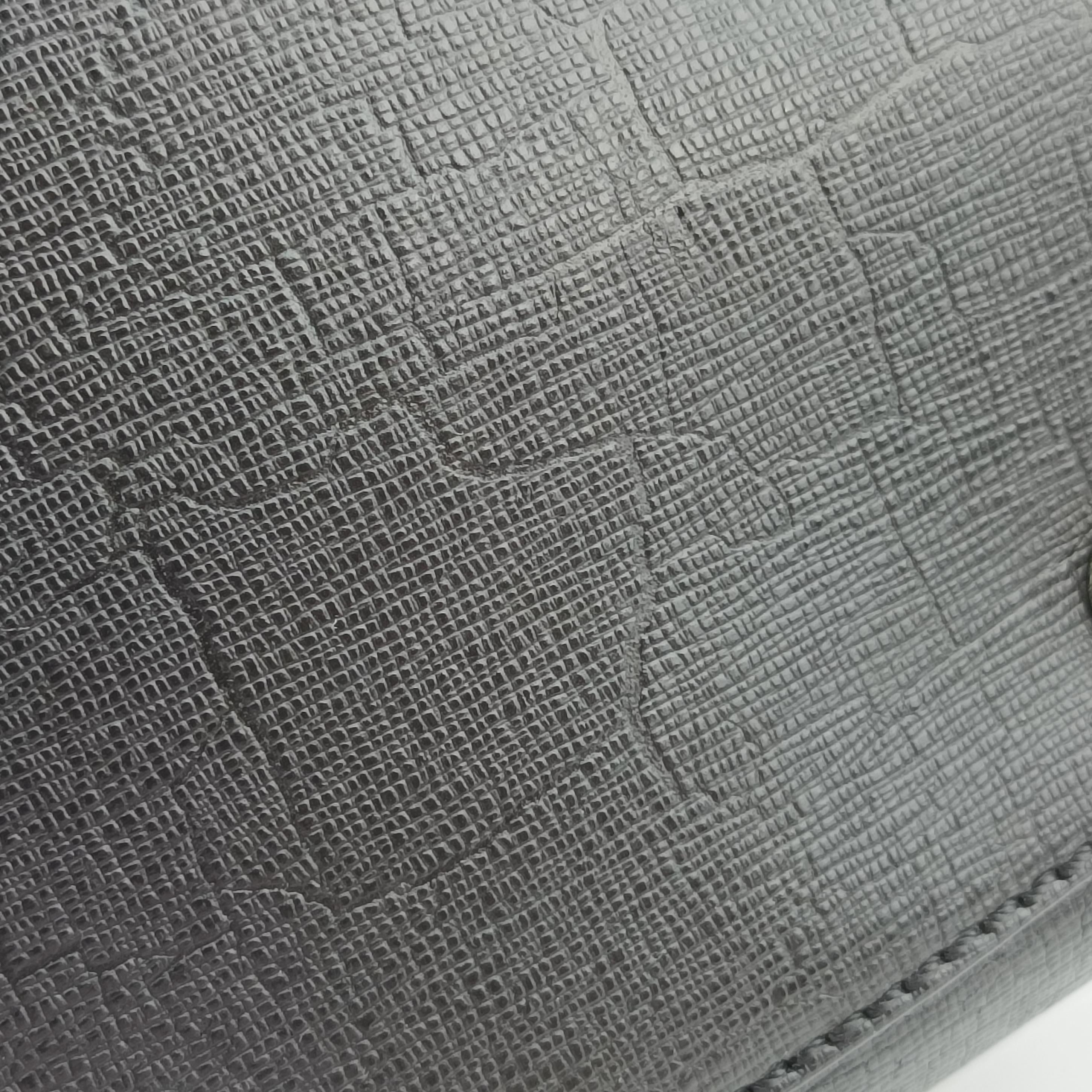 Pre-owned Fendi Petite 2 JOURS Black x Multicolor Leather 8BH253 shoulderbag | stylenewstar