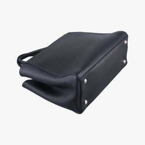 Pre-owned Fendi Petite 2 JOURS Black x Multicolor Leather 8BH253 shoulderbag | stylenewstar