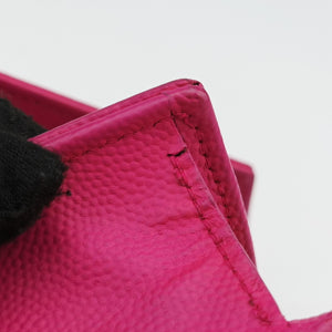 Pre-owned Yves Saint Laurent Monogram Rose Caviar Skin 393953 shoulderbag | stylenewstar