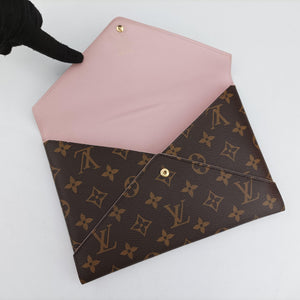 Secondhand Louis Vuitton Pochette Kirigami Brown Monogram Canvas M62034 clutchbag | stylenewstar
