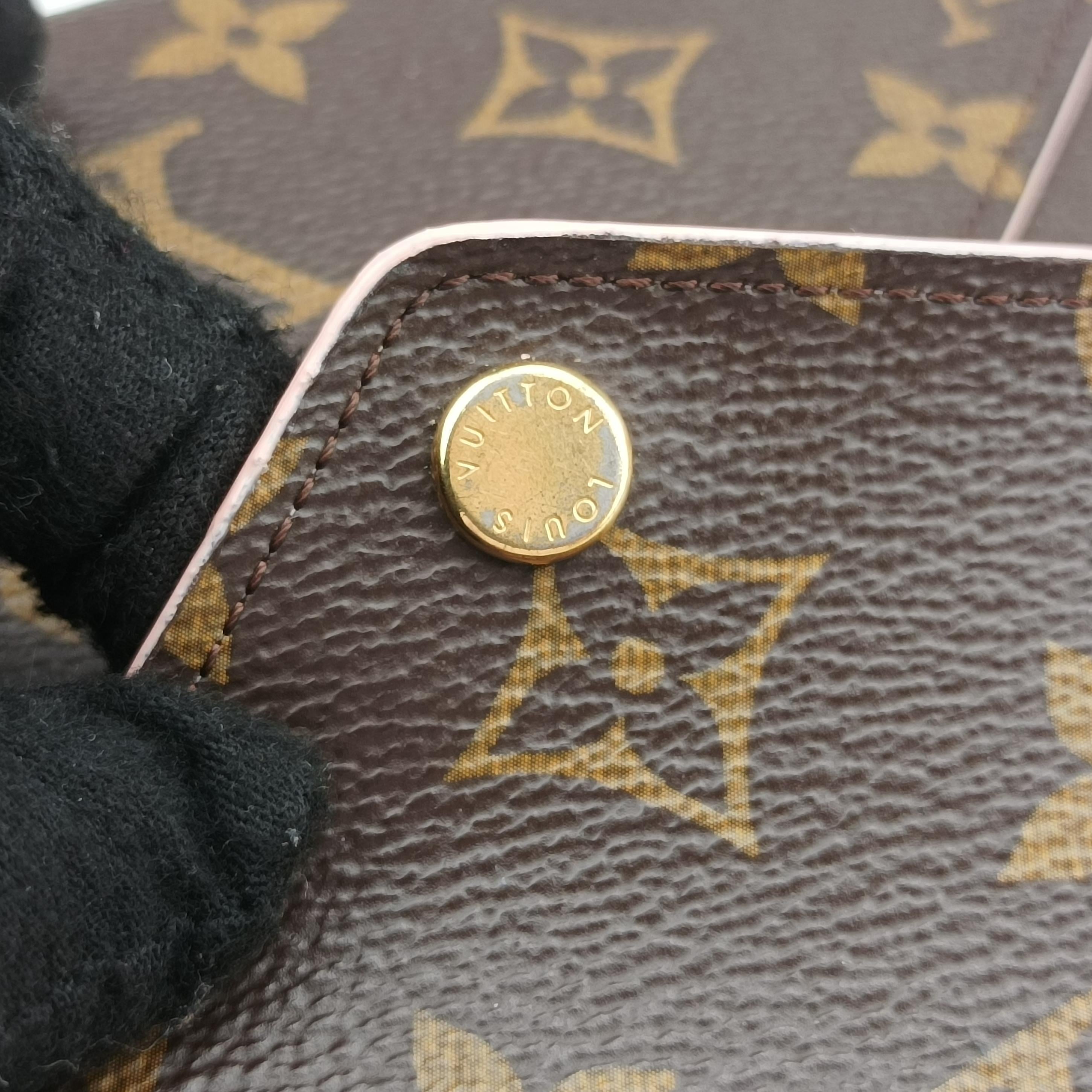 Secondhand Louis Vuitton Pochette Kirigami Brown Monogram Canvas M62034 clutchbag | stylenewstar