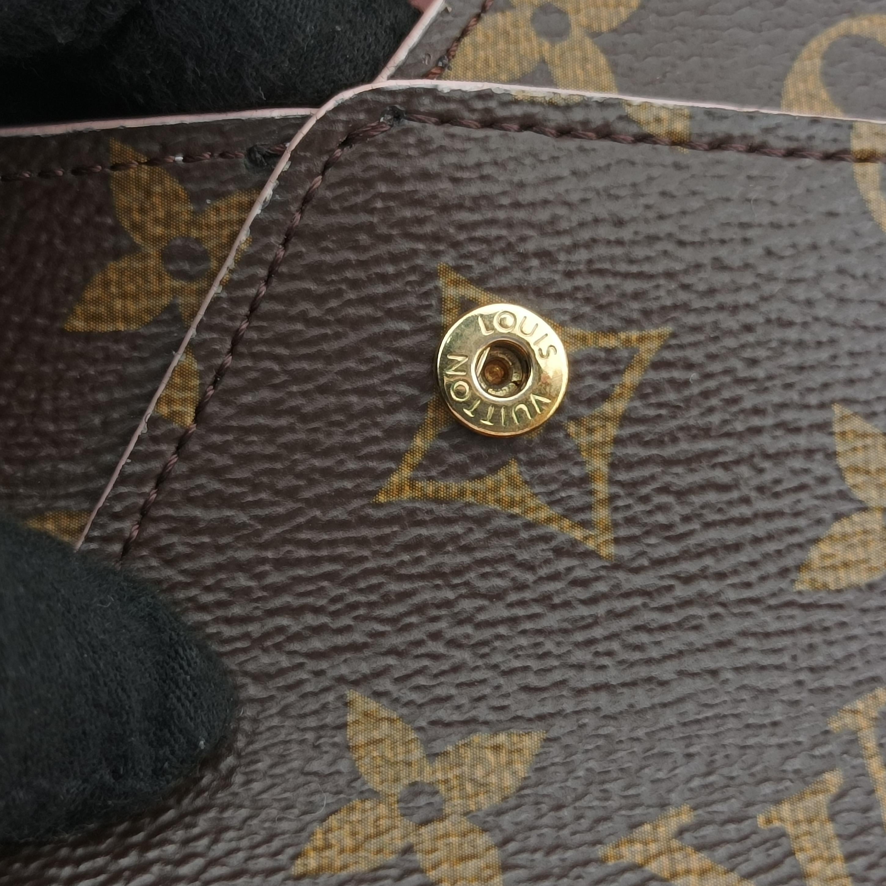 Secondhand Louis Vuitton Pochette Kirigami Brown Monogram Canvas M62034 clutchbag | stylenewstar