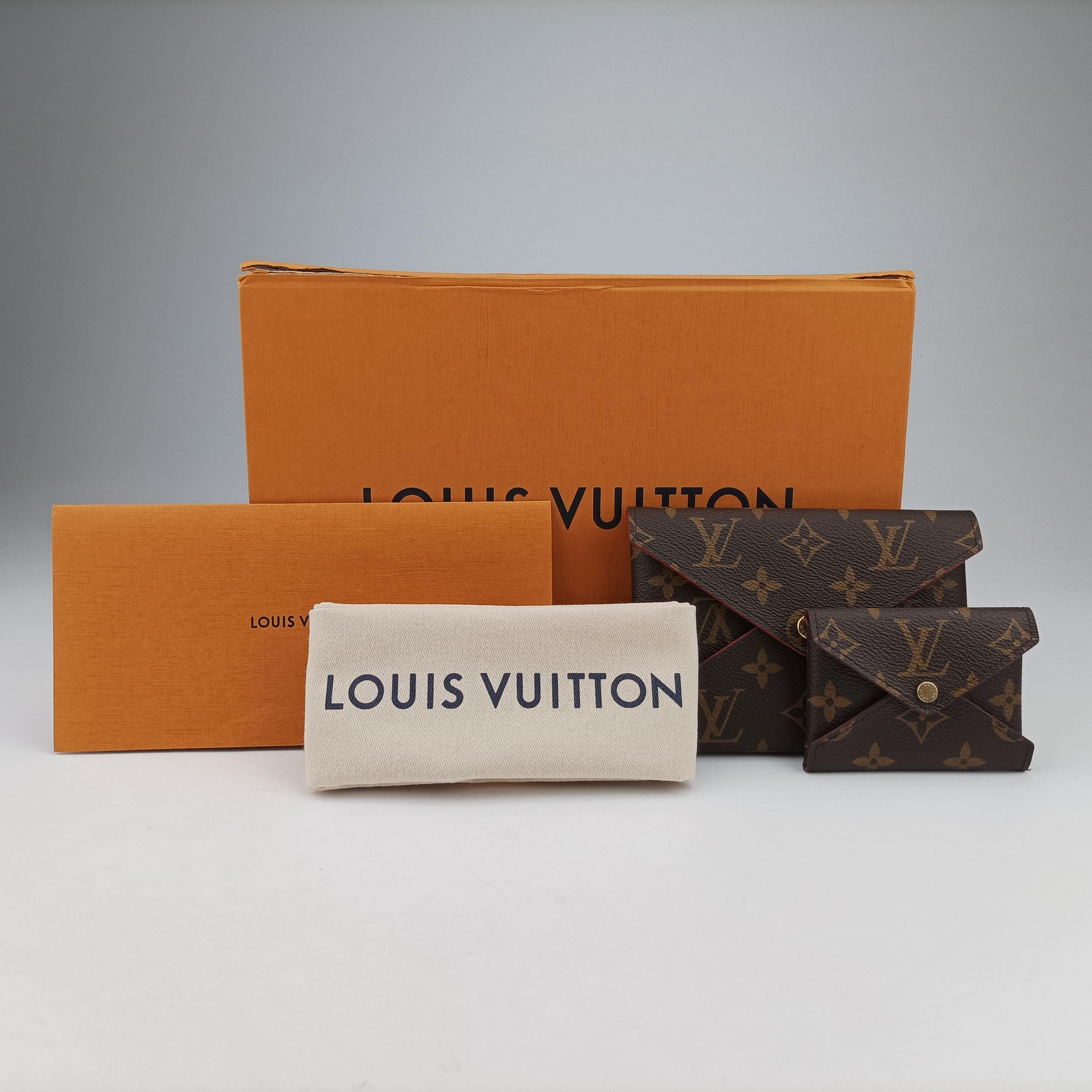 Secondhand Louis Vuitton Pochette Kirigami Brown Monogram Canvas M62034 clutchbag | stylenewstar