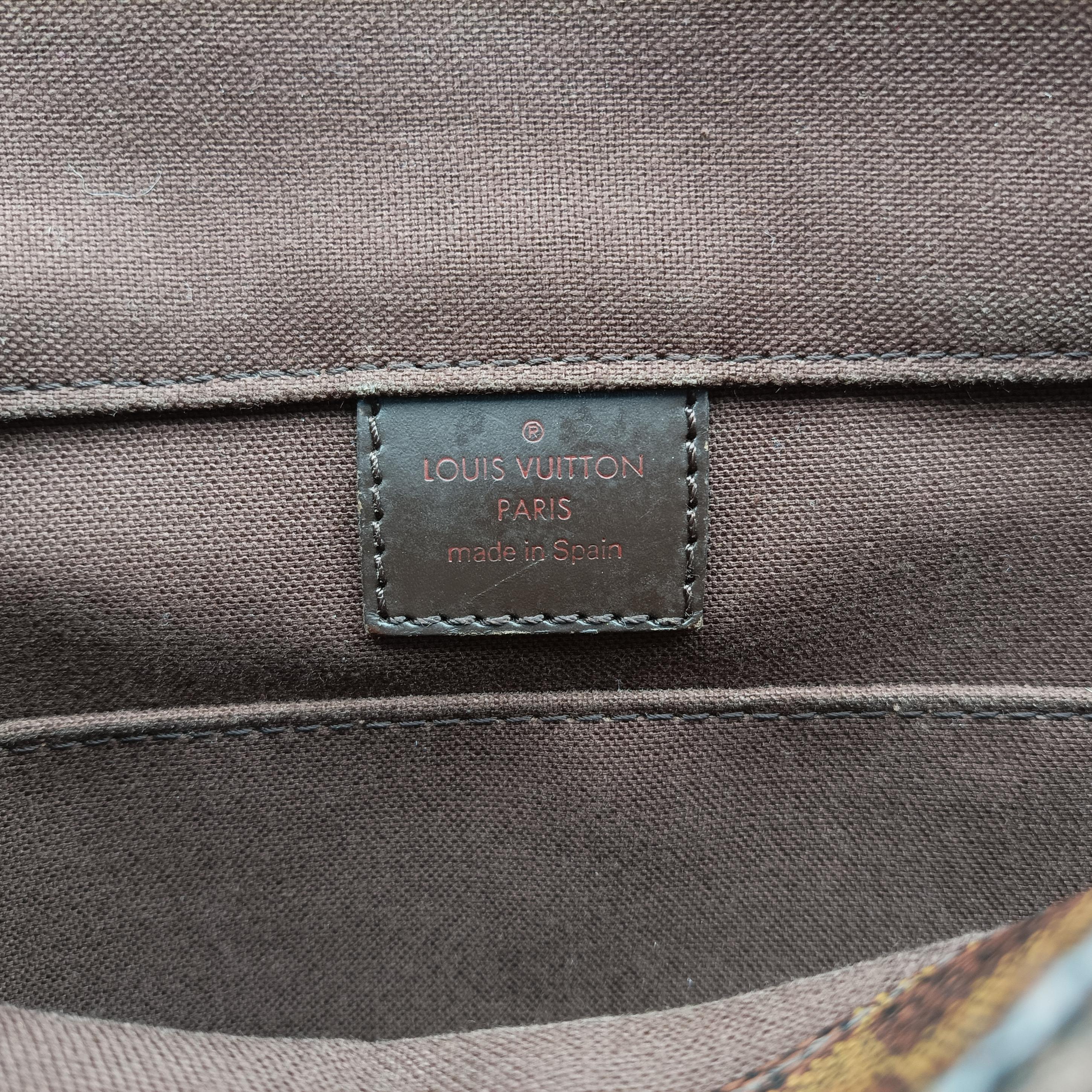 Secondhand Louis Vuitton Bastille Messenger EBENE Damier Canvas N45258 shoulderbag | stylenewstar