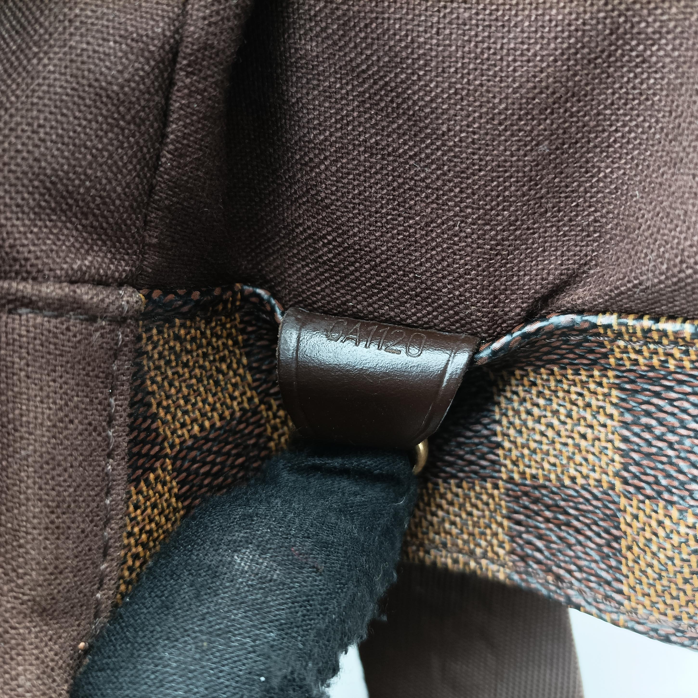 Secondhand Louis Vuitton Bastille Messenger EBENE Damier Canvas N45258 shoulderbag | stylenewstar