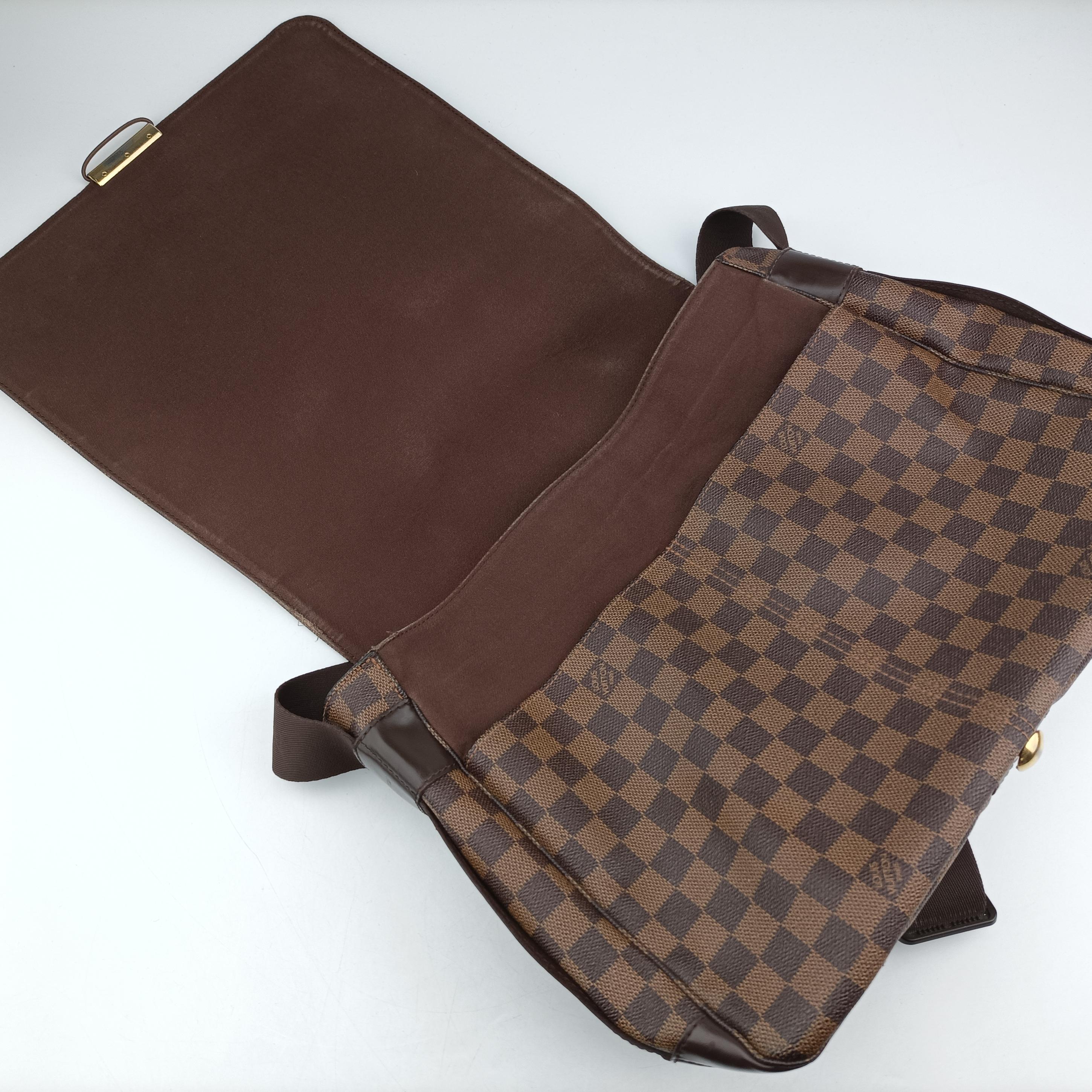 Secondhand Louis Vuitton Bastille Messenger EBENE Damier Canvas N45258 shoulderbag | stylenewstar