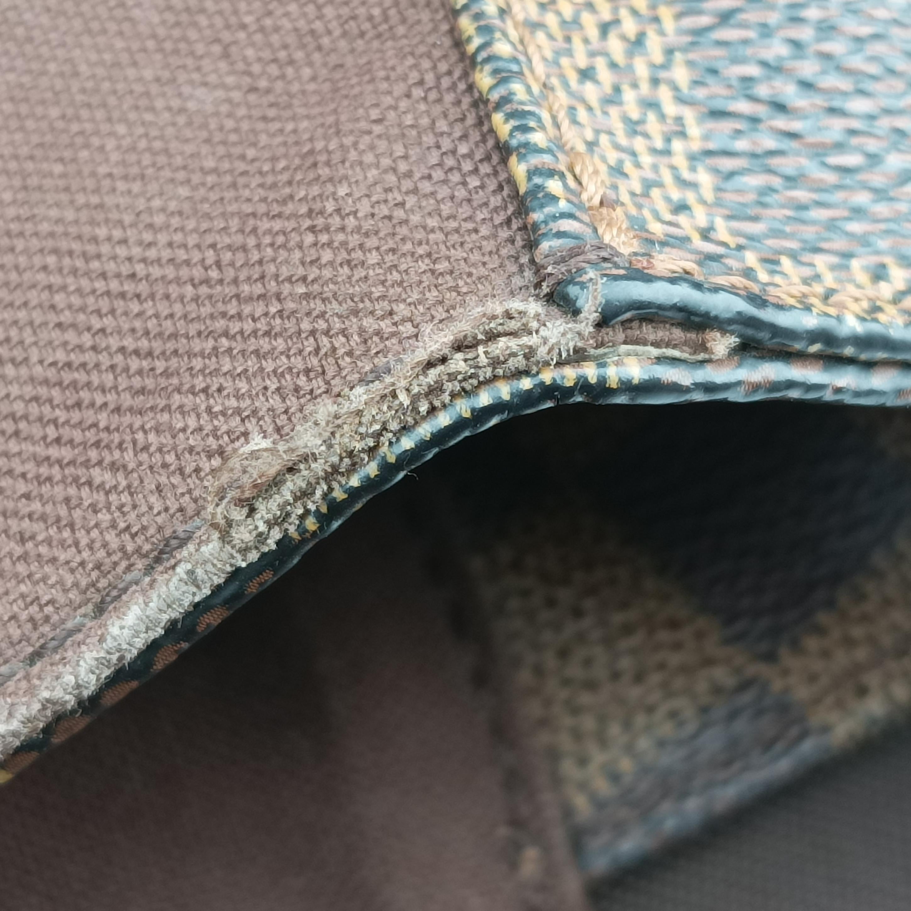 Secondhand Louis Vuitton Bastille Messenger EBENE Damier Canvas N45258 shoulderbag | stylenewstar