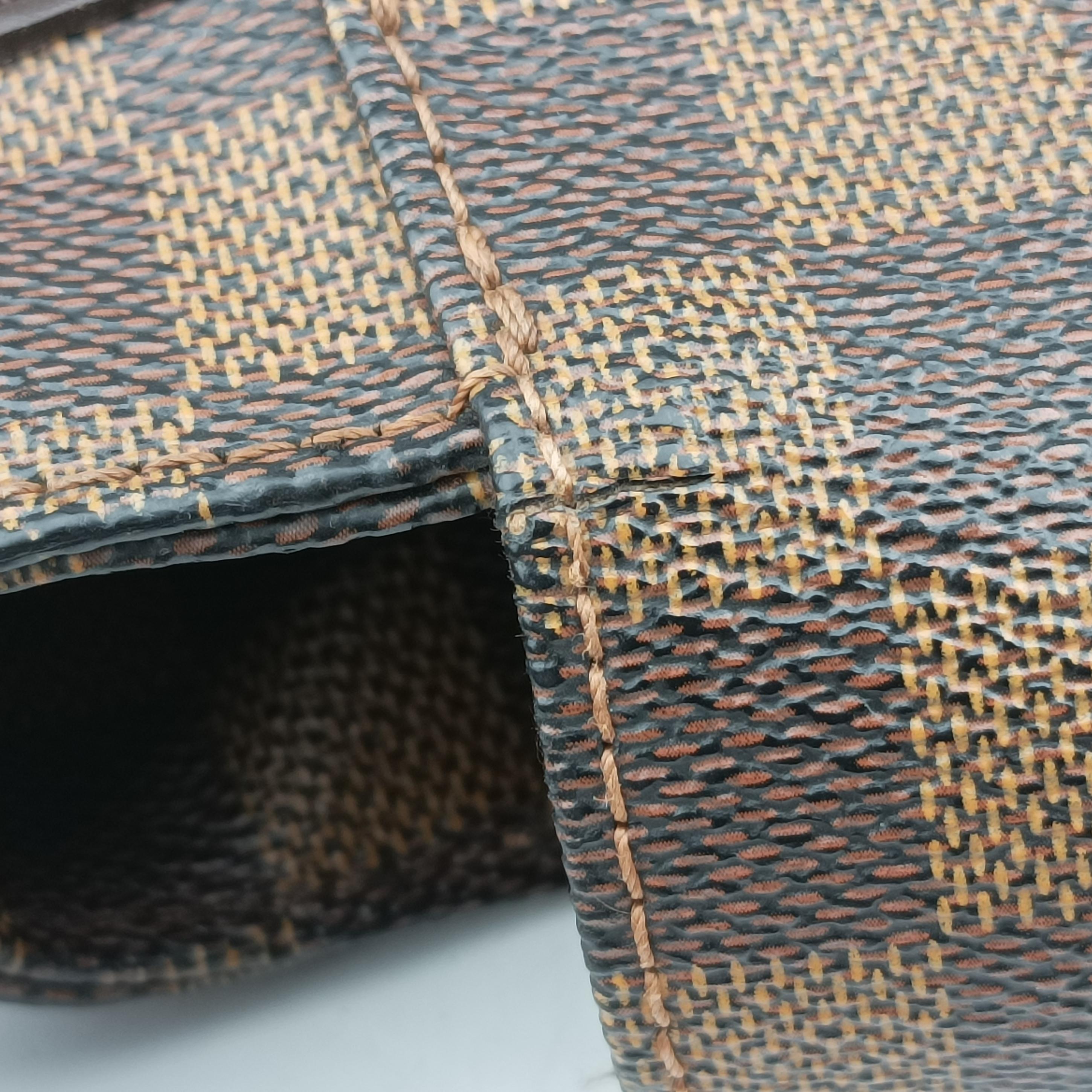 Secondhand Louis Vuitton Bastille Messenger EBENE Damier Canvas N45258 shoulderbag | stylenewstar