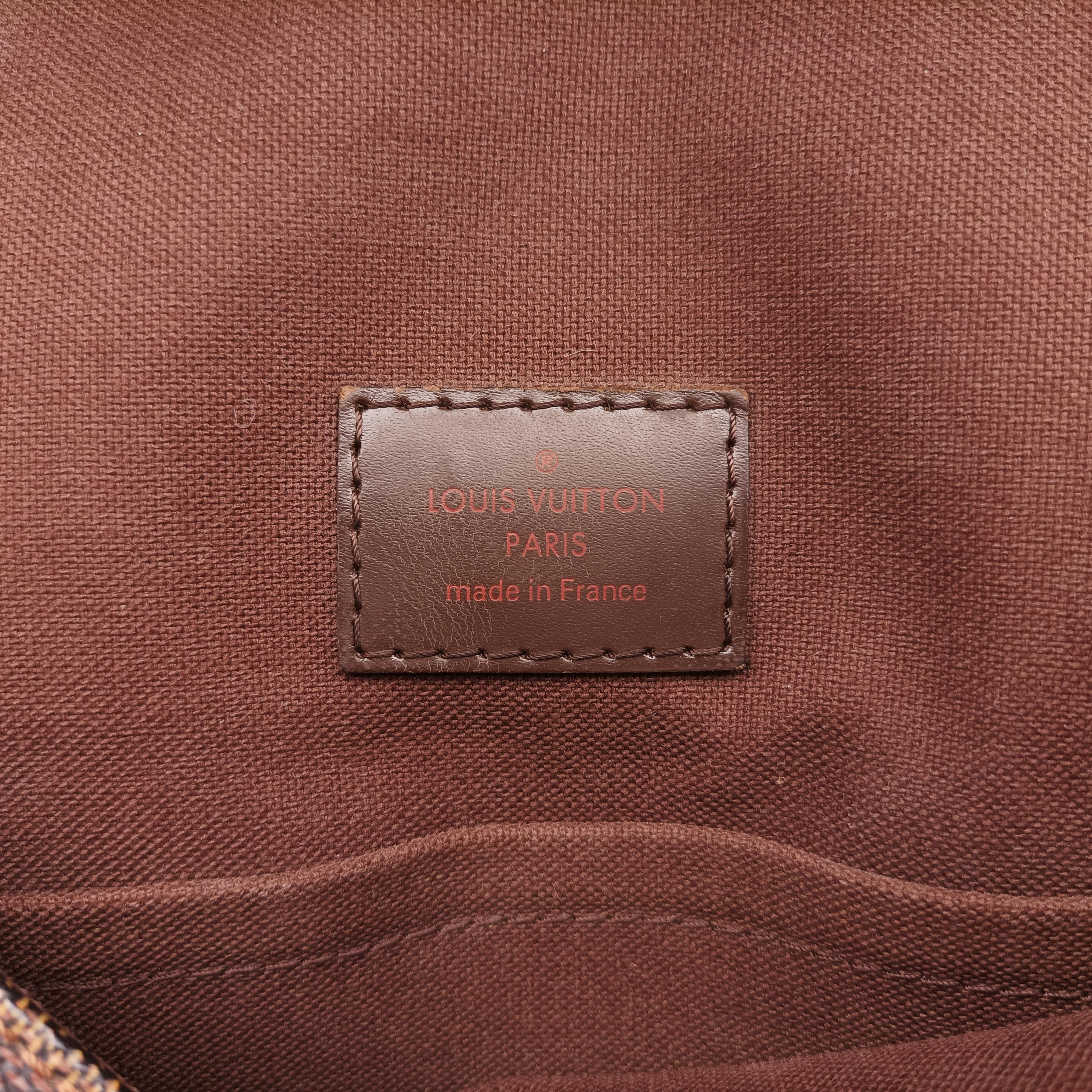 Vintage Louis Vuitton BROOKLYN MM EBENE Damier Canvas N51211 shoulderbag | stylenewstar