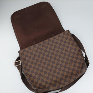 Vintage Louis Vuitton BROOKLYN MM EBENE Damier Canvas N51211 shoulderbag | stylenewstar