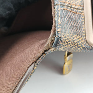 Vintage Louis Vuitton BROOKLYN MM EBENE Damier Canvas N51211 shoulderbag | stylenewstar