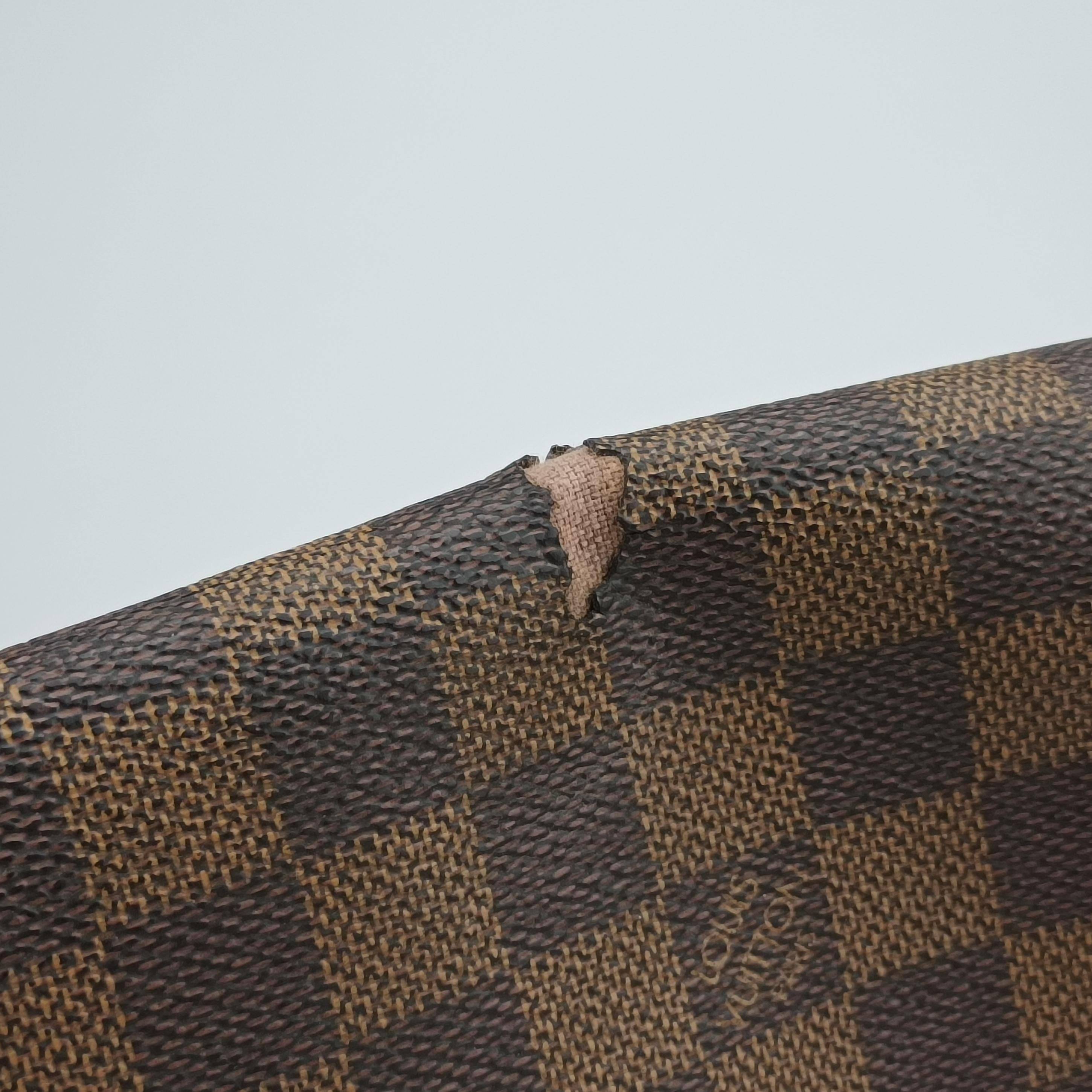 Vintage Louis Vuitton BROOKLYN MM EBENE Damier Canvas N51211 shoulderbag | stylenewstar