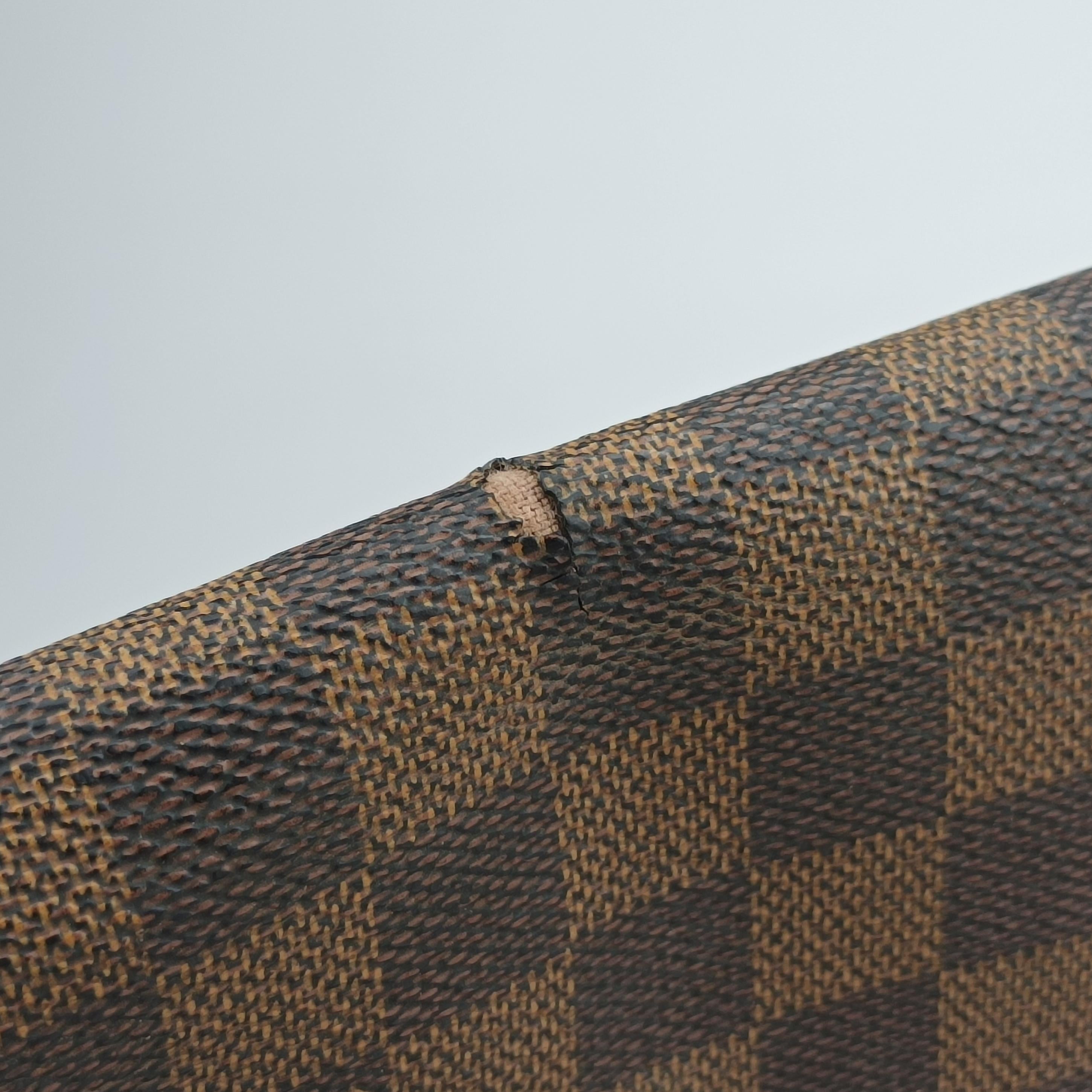 Vintage Louis Vuitton BROOKLYN MM EBENE Damier Canvas N51211 shoulderbag | stylenewstar