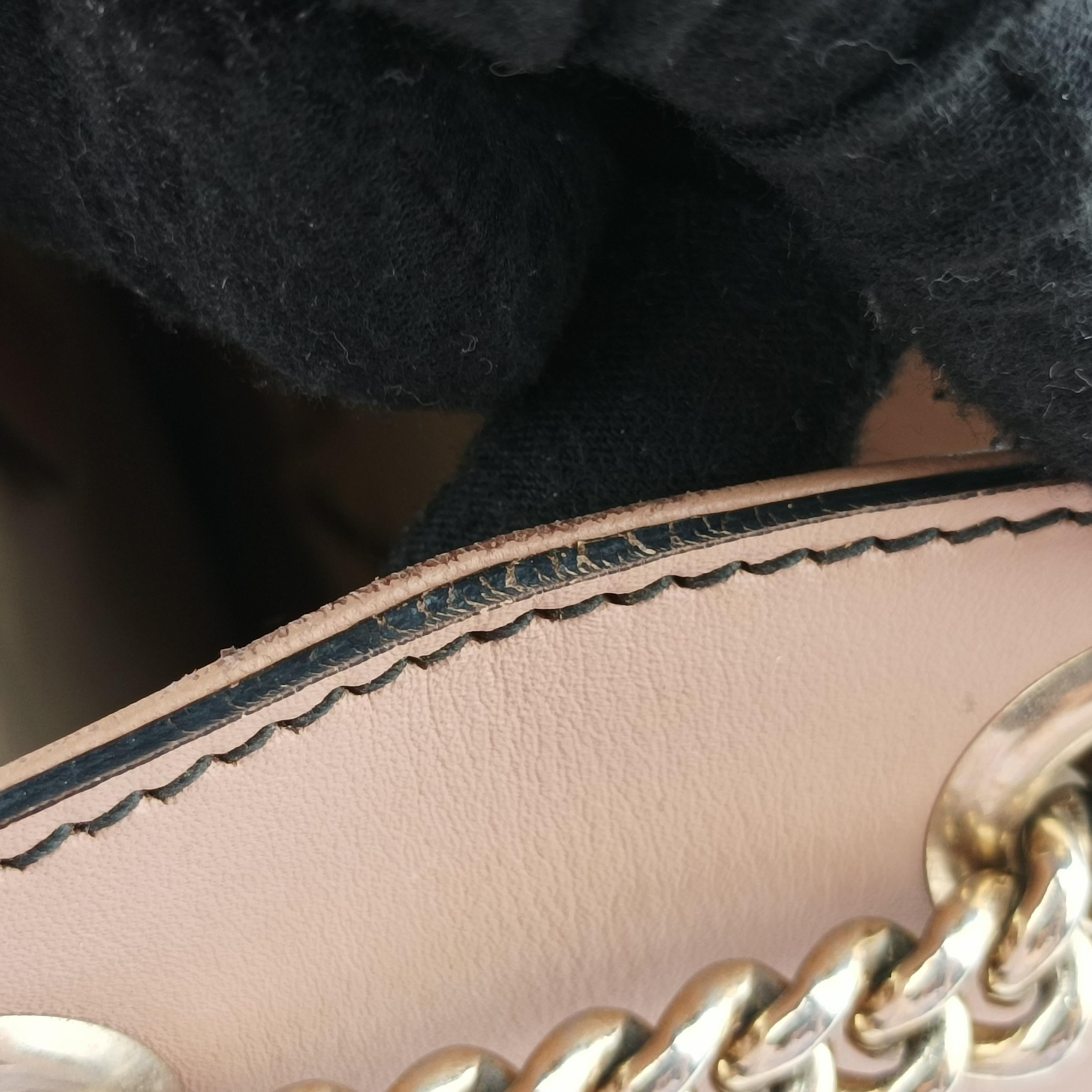 Secondhand Gucci Emily Brown×Pink canvas×leather 295403 shoulderbag | stylenewstar