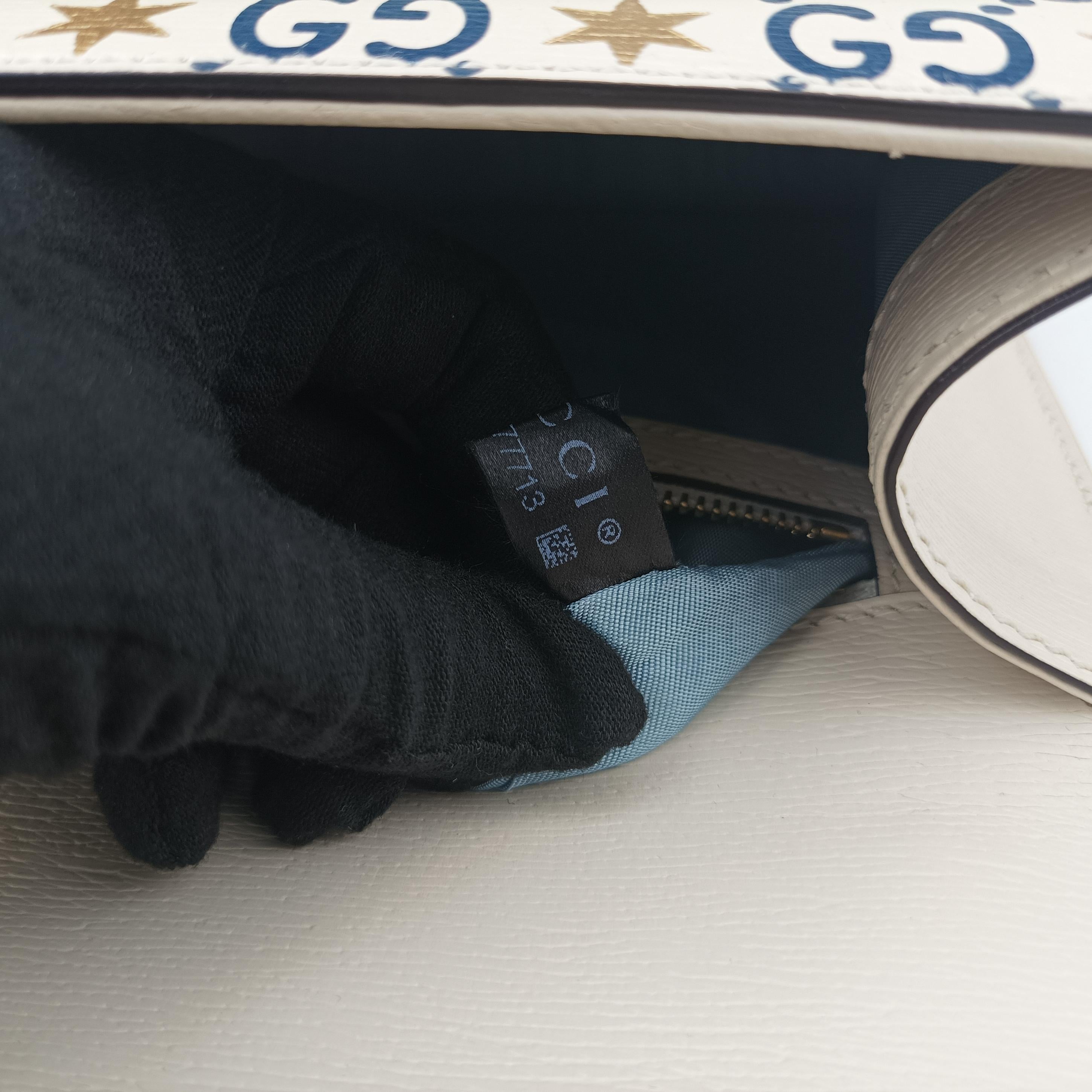 Pre-owned Gucci Sylvie Multicolour Leather 524405 shoulderbag | stylenewstar