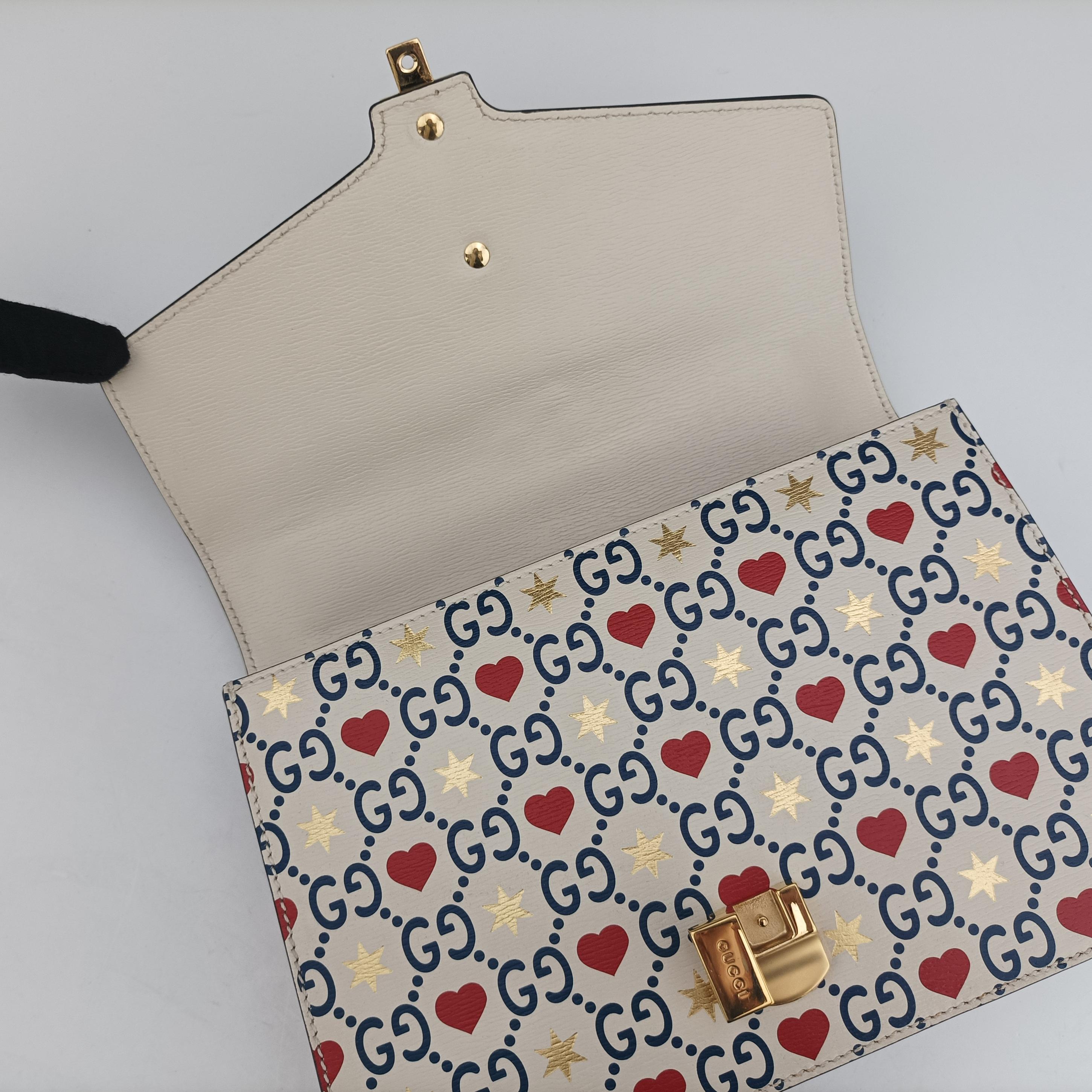 Pre-owned Gucci Sylvie Multicolour Leather 524405 shoulderbag | stylenewstar