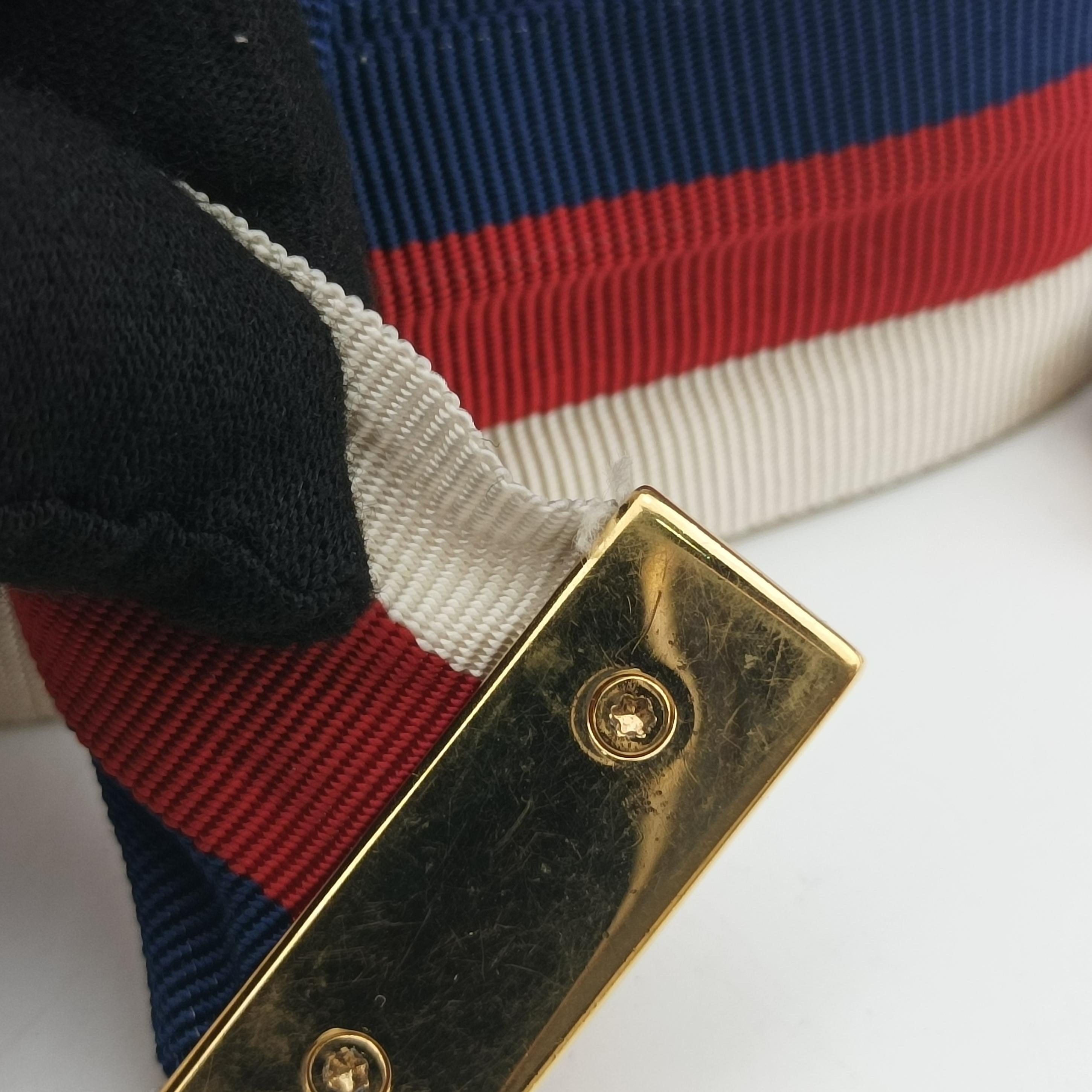 Pre-owned Gucci Sylvie Multicolour Leather 524405 shoulderbag | stylenewstar