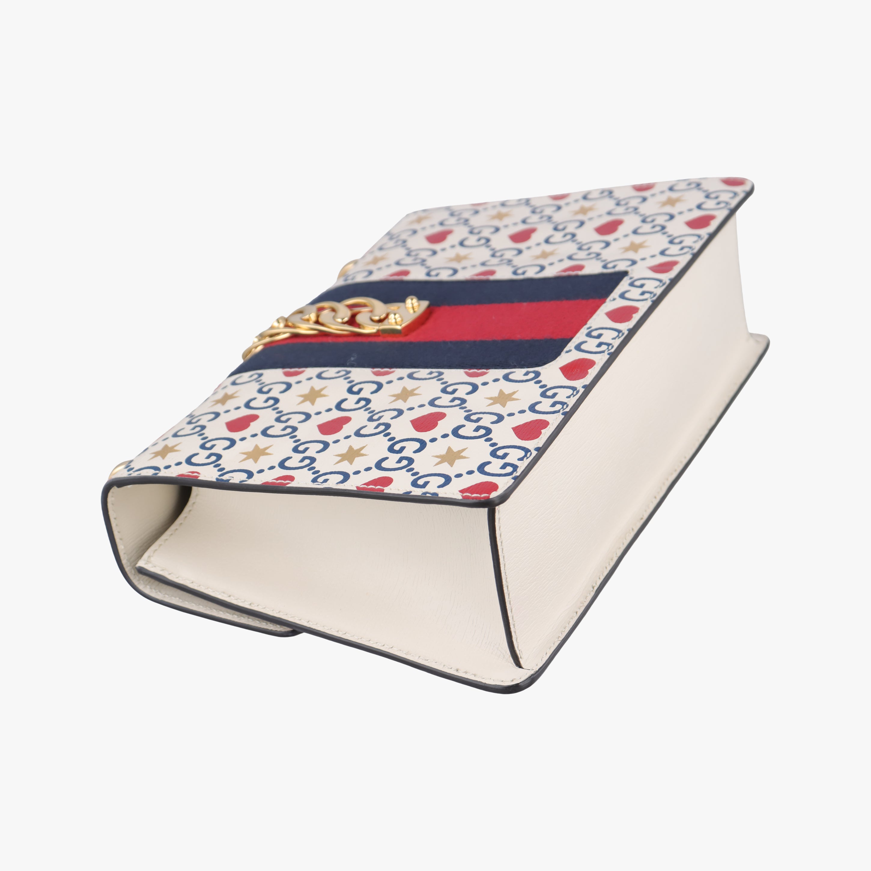 Pre-owned Gucci Sylvie Multicolour Leather 524405 shoulderbag | stylenewstar