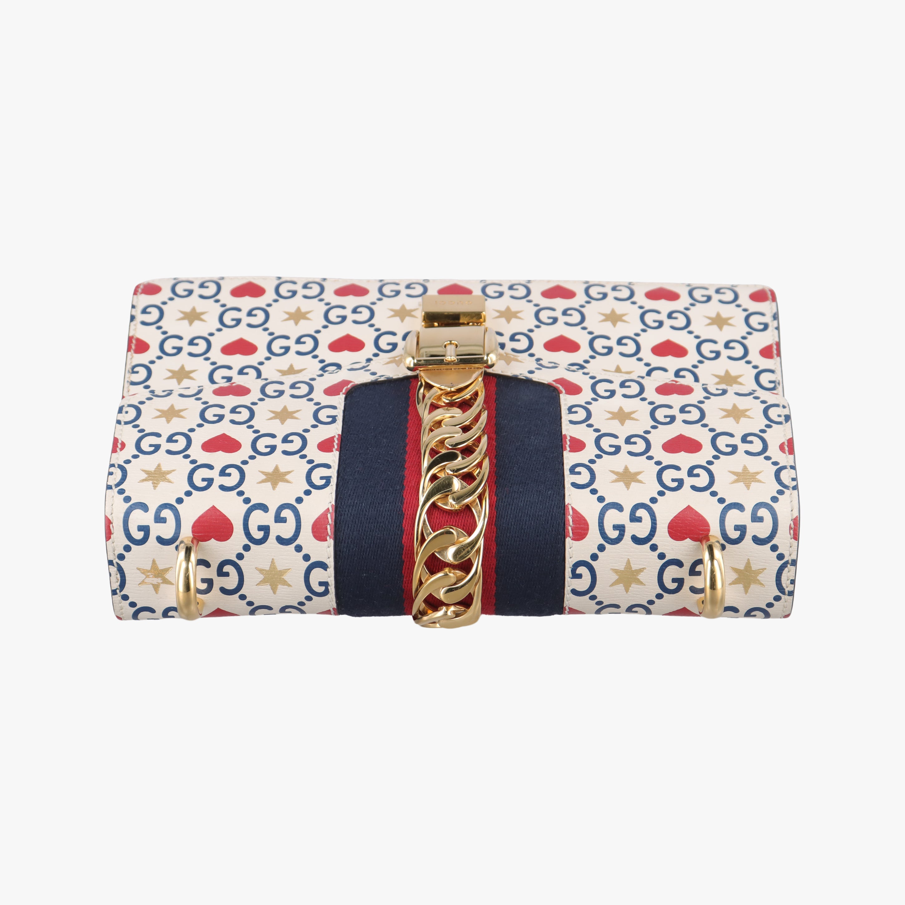 Pre-owned Gucci Sylvie Multicolour Leather 524405 shoulderbag | stylenewstar