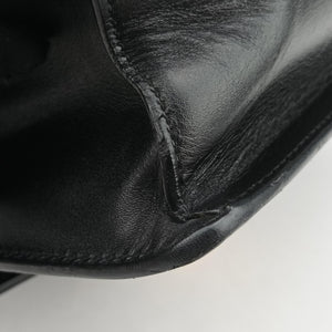 Pre-owned Gucci Sylvie Black Leather 470270 shoulderbag | stylenewstar