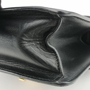 Pre-owned Gucci Sylvie Black Leather 470270 shoulderbag | stylenewstar