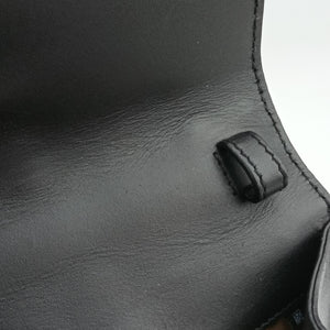 Pre-owned Gucci Sylvie Black Leather 470270 shoulderbag | stylenewstar