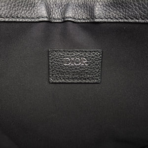 Secondhand Christian Dior Saddle Pouch Navy×Gray Jacquard  shoulderbag | stylenewstar