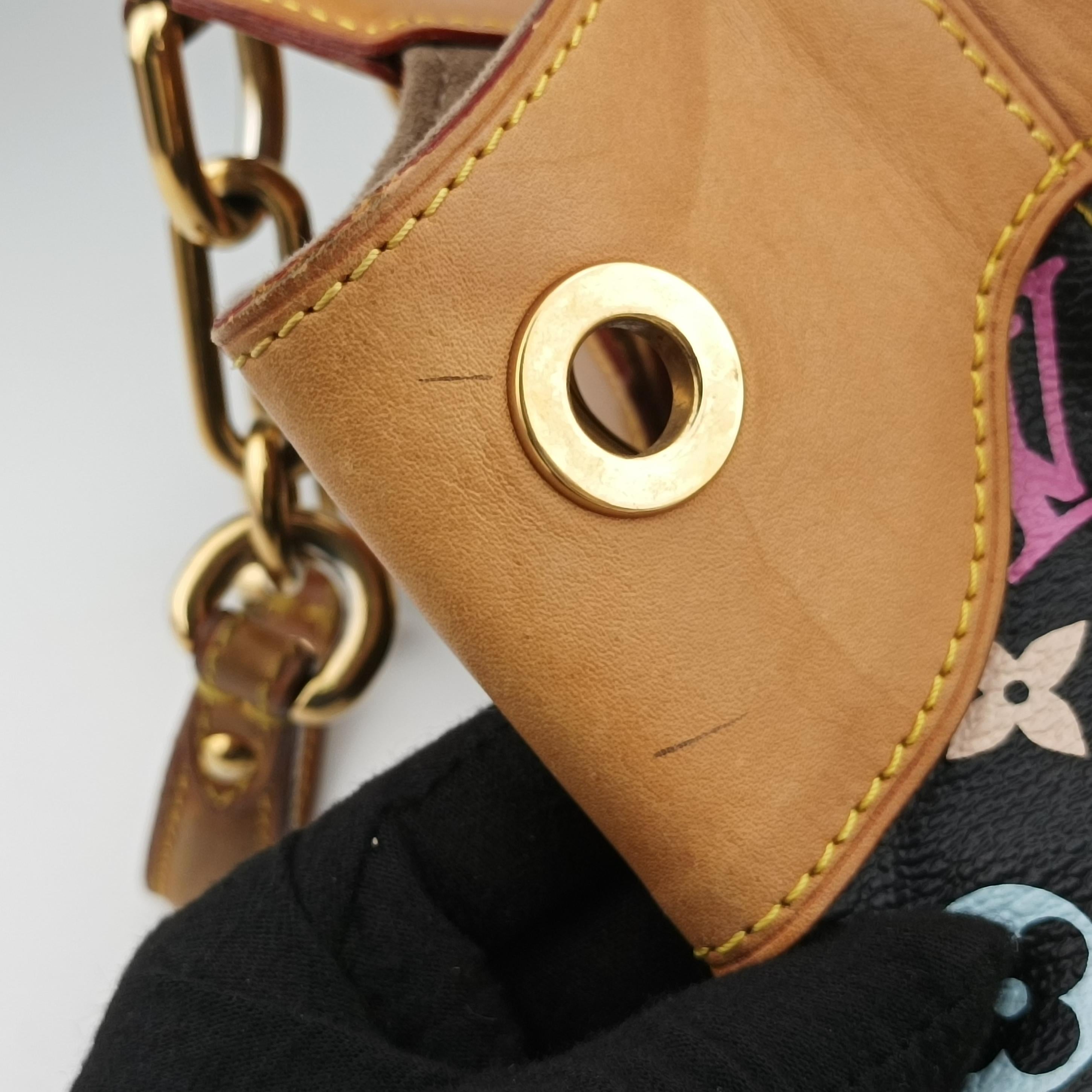 Pre-owned Louis Vuitton URSULA Noir Monogram Multicolor M40124 handbag | stylenewstar