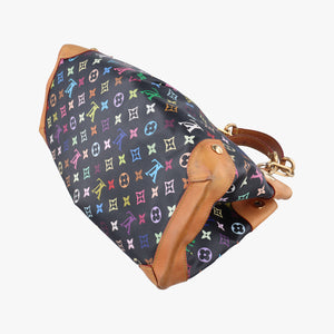 Pre-owned Louis Vuitton URSULA Noir Monogram Multicolor M40124 handbag | stylenewstar