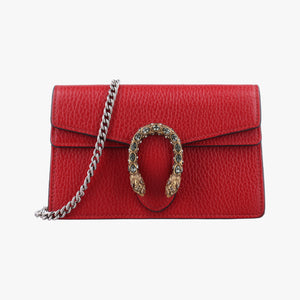 Secondhand Gucci Dionysus Red Leather 476432 shoulderbag | stylenewstar
