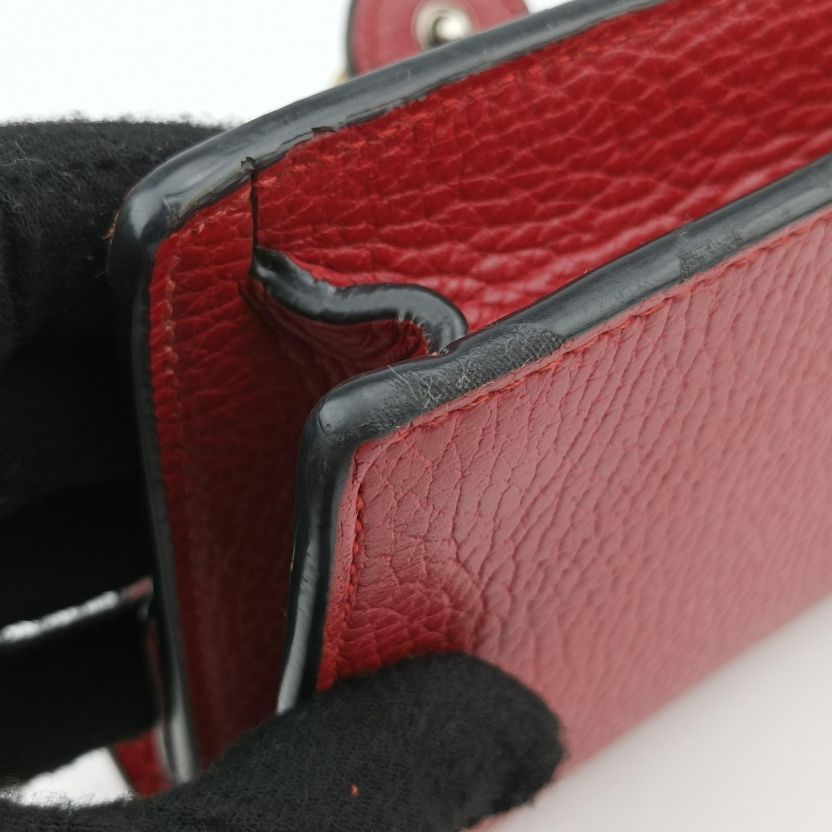 Secondhand Gucci Dionysus Red Leather 476432 shoulderbag | stylenewstar