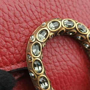 Secondhand Gucci Dionysus Red Leather 476432 shoulderbag | stylenewstar