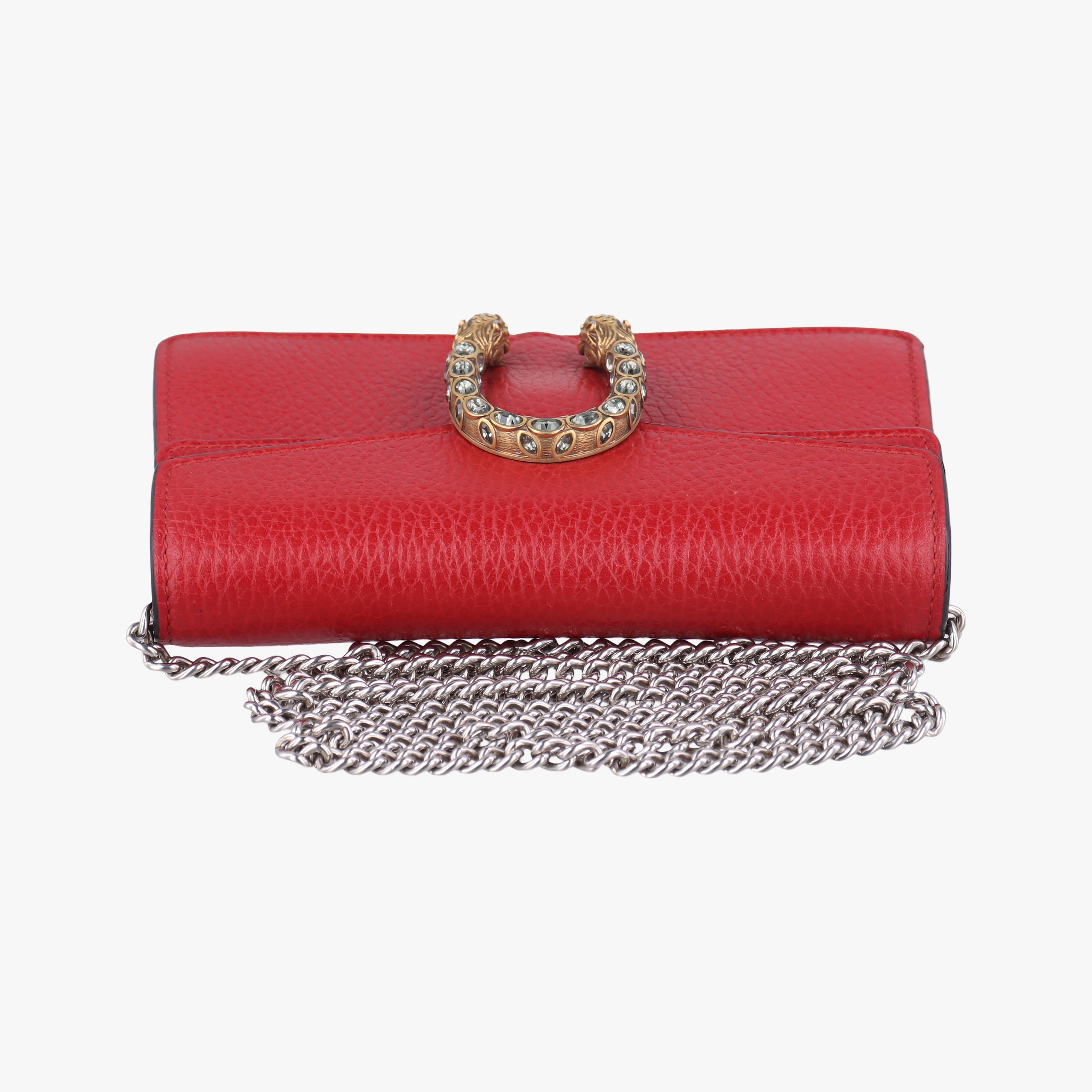 Secondhand Gucci Dionysus Red Leather 476432 shoulderbag | stylenewstar