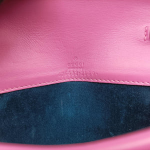 Pre-owned Gucci Dionysus Pink velour 476432 shoulderbag | stylenewstar