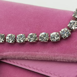 Pre-owned Gucci Dionysus Pink velour 476432 shoulderbag | stylenewstar