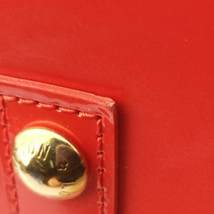 Pre-owned Louis Vuitton Alma GM pomme d'amour Vernis M93596 handbag | stylenewstar