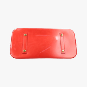 Pre-owned Louis Vuitton Alma GM pomme d'amour Vernis M93596 handbag | stylenewstar